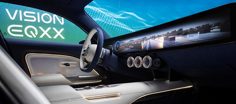 רכב הקונספט Vision EQXX (תמונה: Mercedes-Benz)