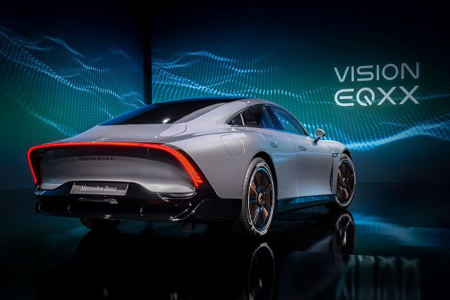 רכב הקונספט Vision EQXX (תמונה: Mercedes-Benz)
