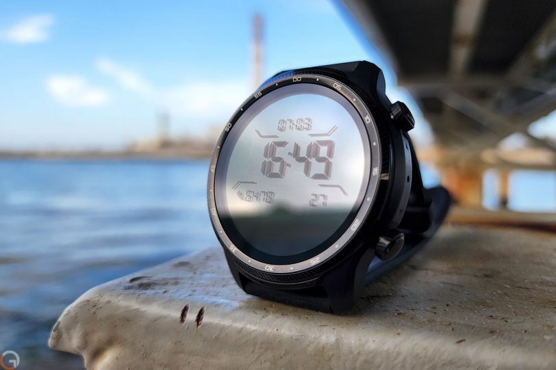 שעון TicWatch Pro 3 Ultra GPS (צילום: יאן לנגרמן)