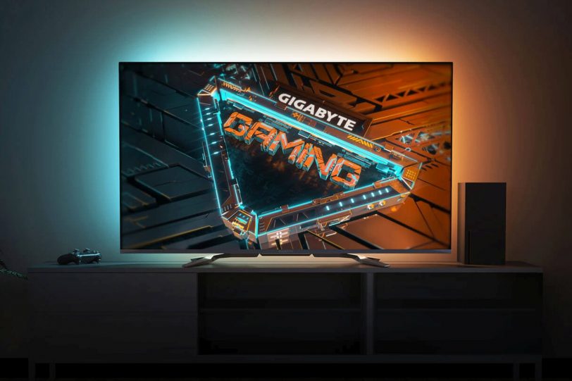 מסך גיימינג S55U Gaming Monitor (מקור Gigabyte)