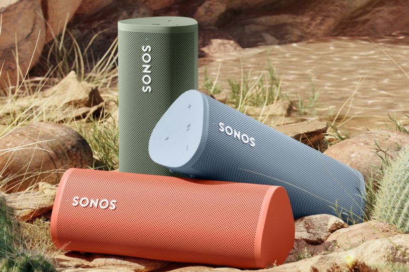 צבעי רמקול ה-Sonos Roam החדשים (מקור סונוס)