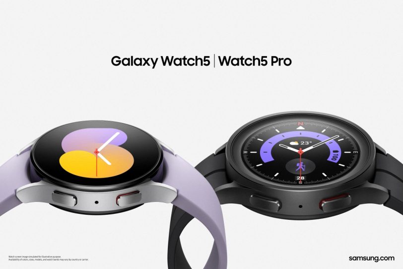 סדרת שעוני ה-Galaxy Watch5 (מקור סמסונג)