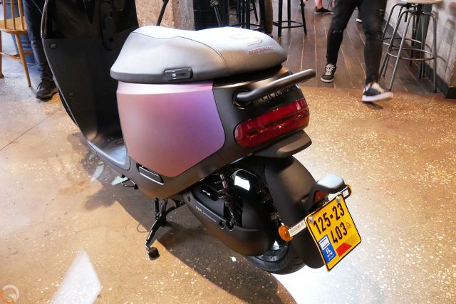 קטנוע Gogoro (צילום: רונן מנדזיצקי)