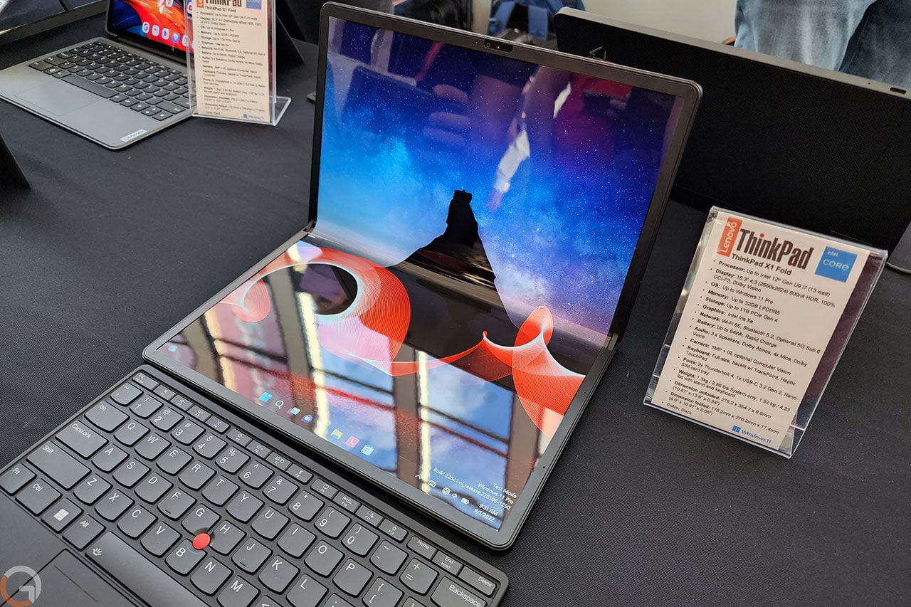Lenovo presents the ThinkPad X1 Fold 2022: the second generation of the  folding mobile  - Time News
