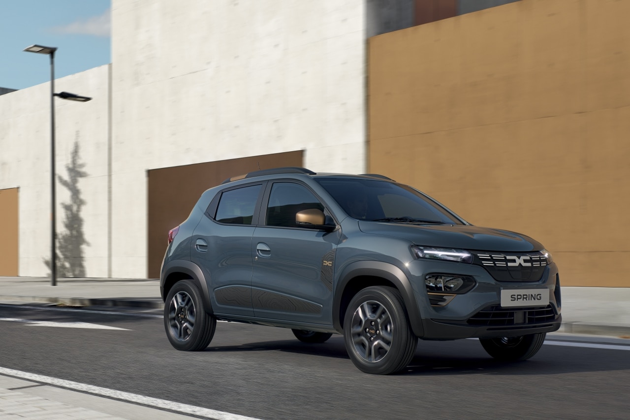 Dacia Spring Extreme is the 2023 version with an upgraded electric motor