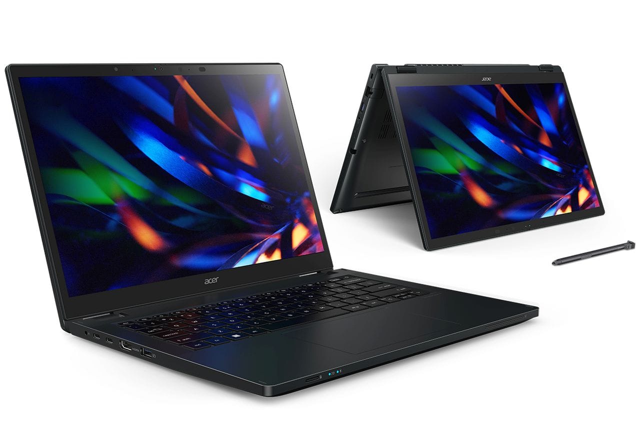 Acer Launches New TravelMate Business Notebooks Series: Six Models with 14 and 16 Inch Screens, Including the TravelMate P6 14 with 2.8K OLED Screen and Mobile TravelMate P4 Spin 14 with Foldable Screen – Full Specifications, Availability and Prices Revealed