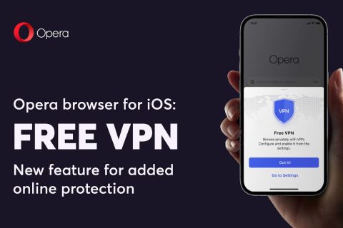 VPN מובנה באופרה ל-iOS (מקור אופרה)