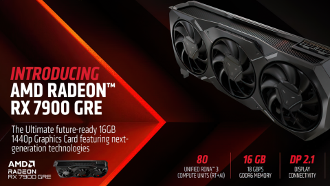 כטיס ה-Radeon RX 7900 GRE (מקור AMD)