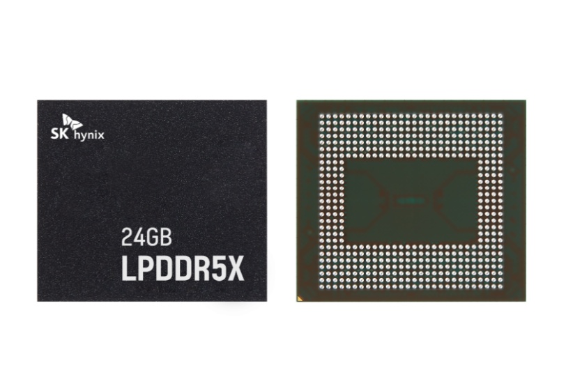 זיכרון LPDDR5X בנפח 24GB (מקור SK hynix)