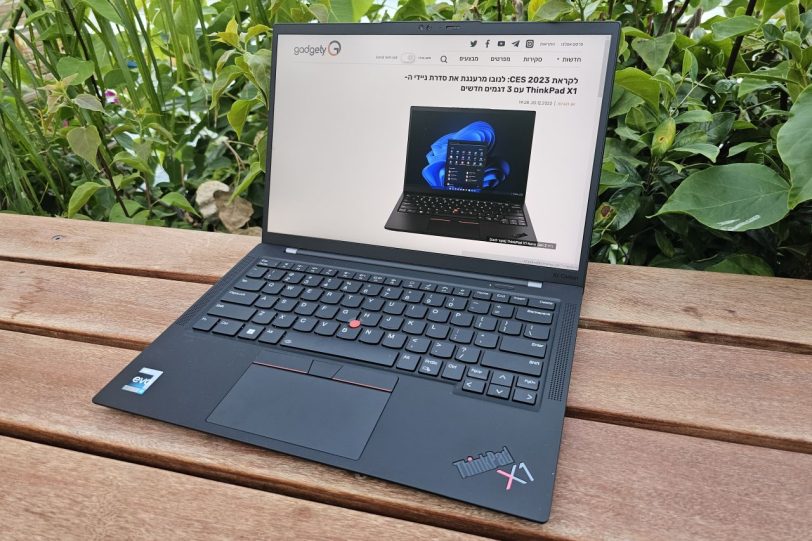 נייד Lenovo ThinkPad X1 Gen 11 (צילום: יאן לנגרמן, גאדג’טי)
