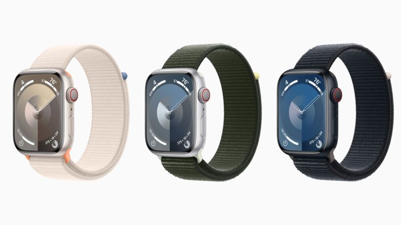 שעוני ה-Apple Watch Series 9 (מקור אפל)