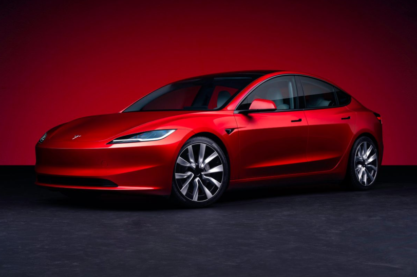 Tesla Model 3 גרסת 2023 (מקור טסלה)