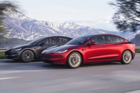 Tesla Model 3 גרסת 2023 (מקור טסלה)