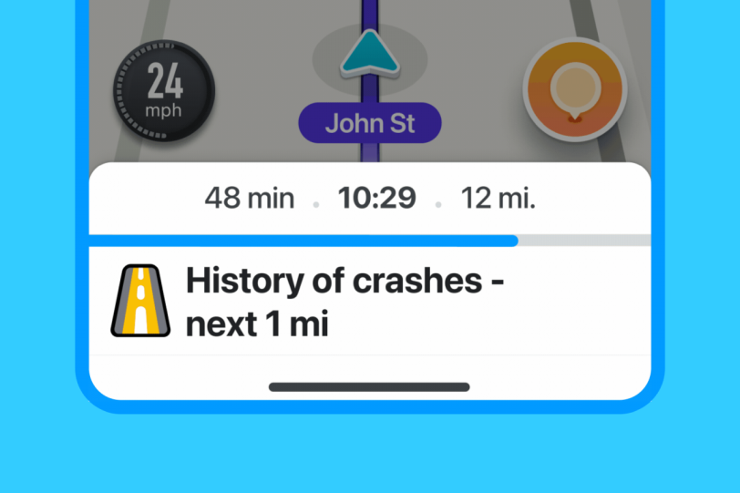 פיצ'ר crash history alerts (מקור גוגל)