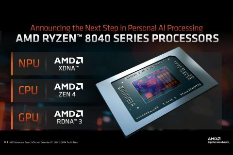סדרת מעבדי ה-Ryzen 8040 / Hawk Point (מקור AMD)