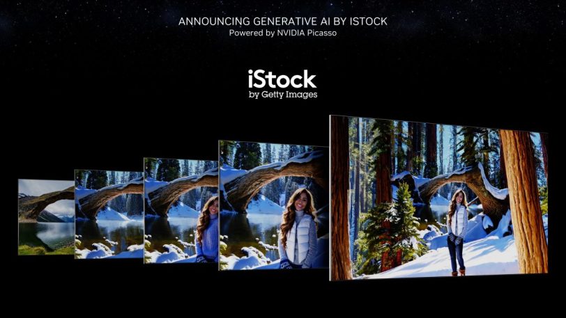 כלי ה-Generative AI by iStock החדש (מקור אנבידיה)
