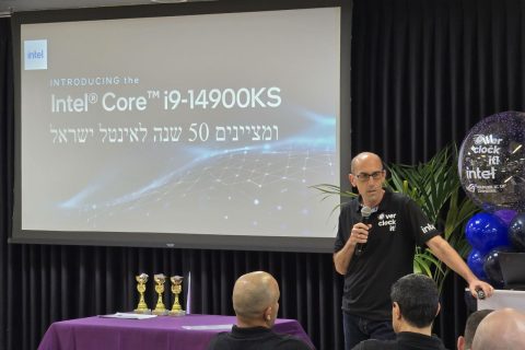 אירוע השקת ה-Core i9-14900KS, חגיגת 50 שנה ותחרות אוברקלוקינג (צילום: יאן לנגרמן, גאדג’טי)