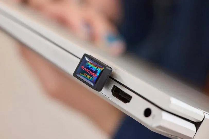 כונן Extreme Fit USB-C (מקור סאנדיסק)