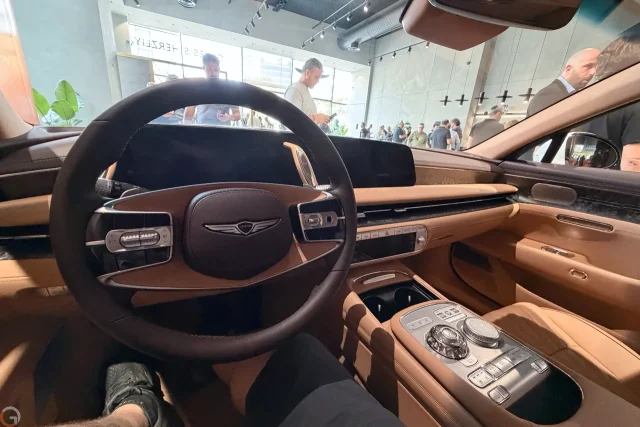 Genesis G90 (צילום: רונן מנדזיצקי)