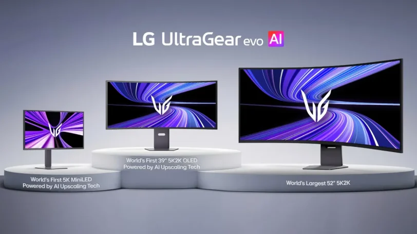 מסכי ה-UltraGear evo החדשים (מקור LG)