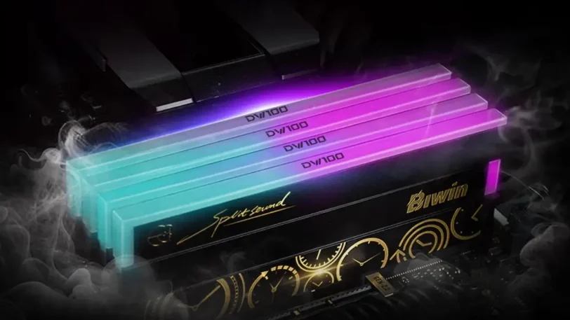 זיכרון Black Opal OC Lab Gold Edition DW100 RGB (מקור Biwin)