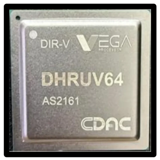 מעבד DHRUV64 (מקור pib.gov.in)