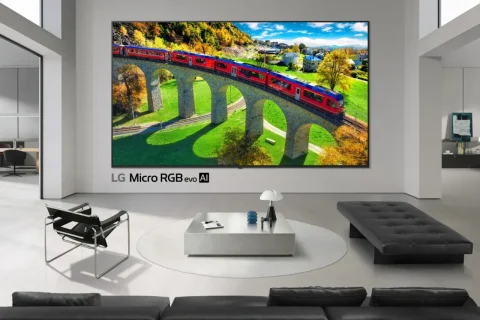 טלוויזיית LG Micro RGB evo (מקור LG)