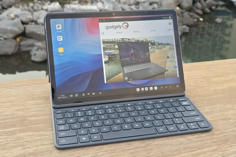 טאבלט Lenovo Idea Tab (צילום: יאן לנגרמן, גאדג'טי)