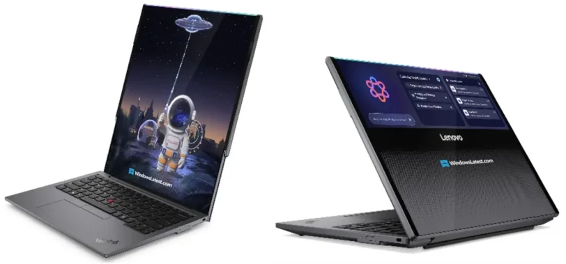 נייד ThinkPad Rollable XD Concept (מקור windowslatest)