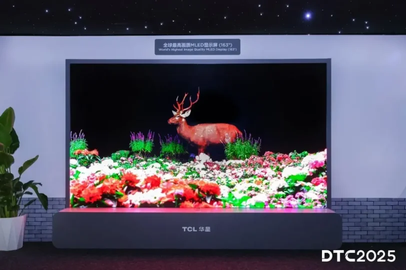 מסך MicroLED (מקור TCL CSOT)