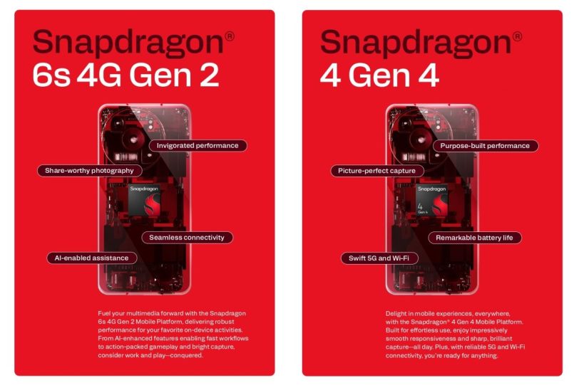 Snapdragon 4 Gen 4 / 6s 4G Gen 2 (מקור קוואלקום)
