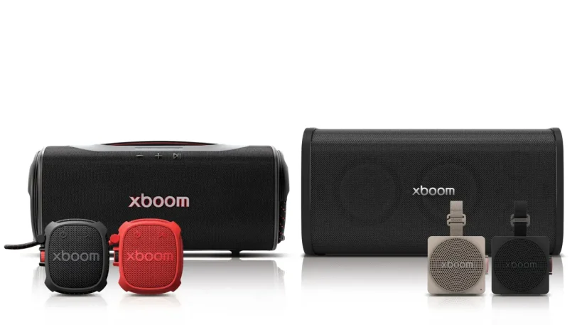 סדרת רמקולי ה-XBOOM 2026 (מקור LG)