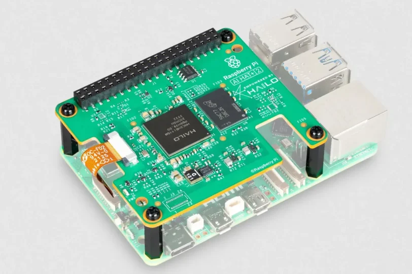 לוח Raspberry Pi AI HAT+ 2 (מקור Raspberry Pi)