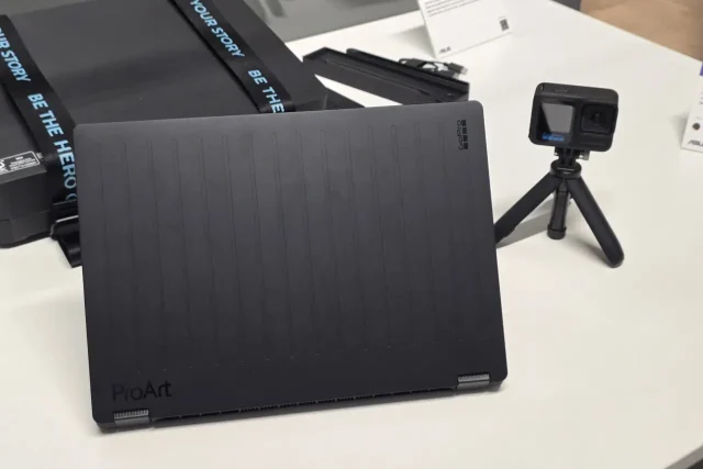 נייד ProArt GoPro Edition (PX13) (צילום: יאן לנגרמן, גאדג’טי)