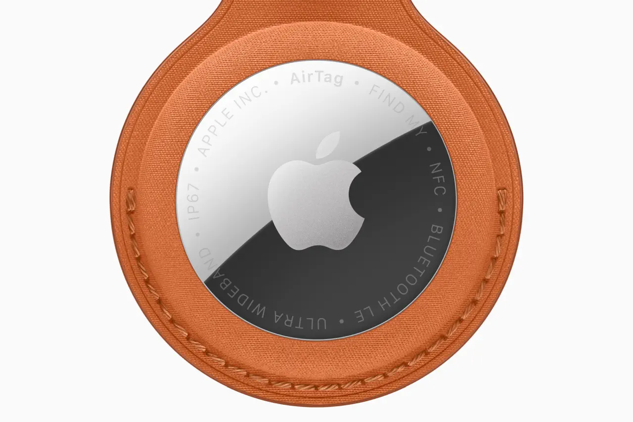 ה-AirTag החדש (מקור אפל)