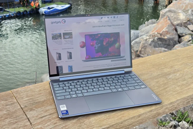 נייד Lenovo Yoga 9 2-in-1 Aura Edition (צילום: יאן לנגרמן, גאדג'טי)