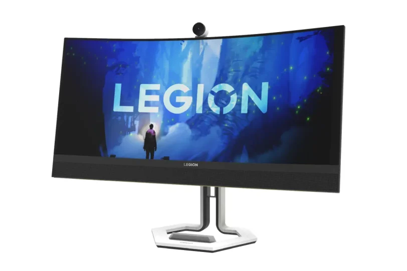 מסך קונספט AI Frame Gaming Display (מקור לנובו)