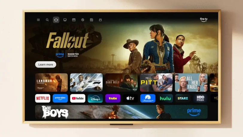 טלוויזיית Amazon Ember עם ממשק ה-Fire TV החדש (מקור אמזון)