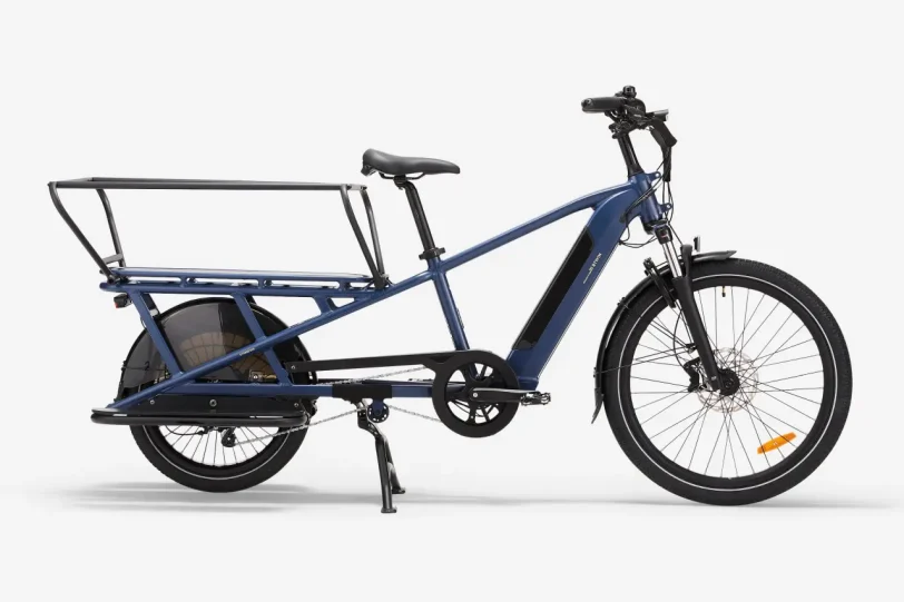 אופני BTWIN E-three 500 longtail (מקור דקטלון)