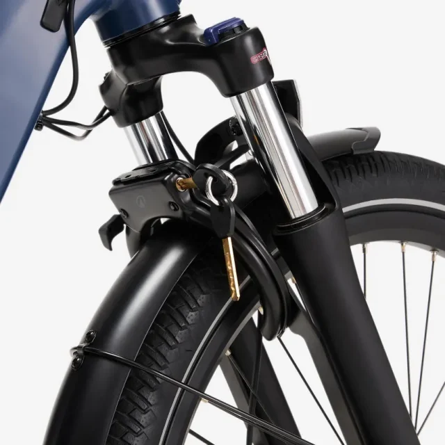 אופני BTWIN E-three 500 longtail (מקור דקטלון)