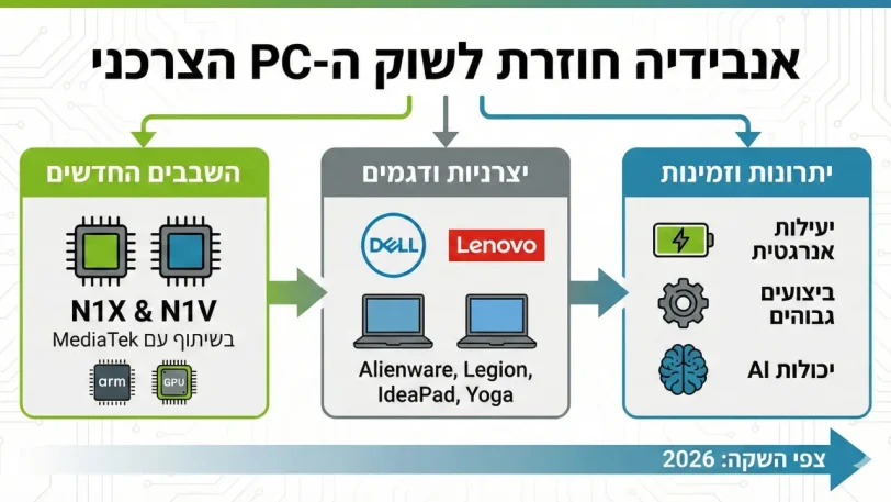 אינפוגפיקה, שבבי N1X N1V של אנבידיה