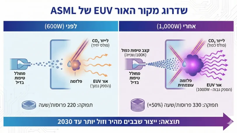 אינפוגרפיקה, טכנולוגיית האור החדש של ASML