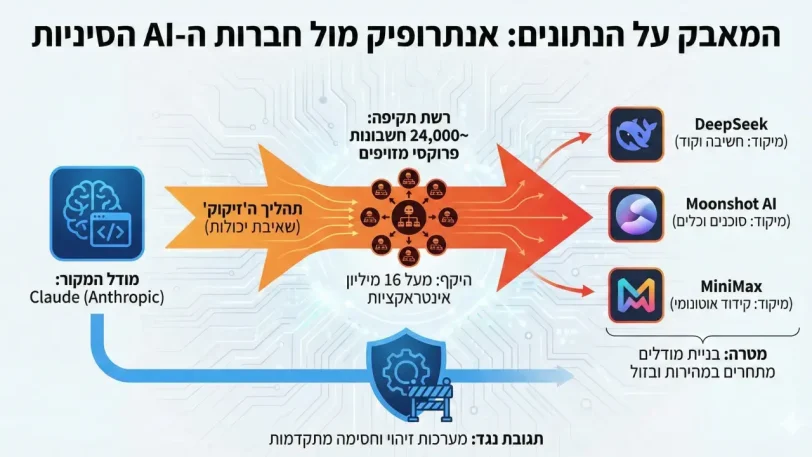 אינפוגרפיקה, זיקוק מידע מקלוד על ידי חברות סיניות