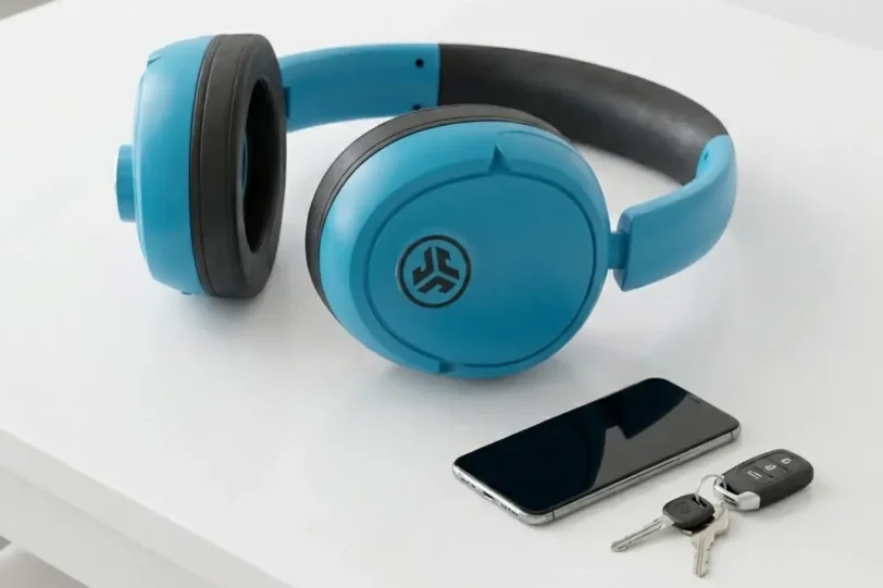 Blue XL Speaker Headphones (מקור JLab)
