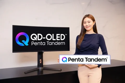 QD-OLED Penta Tandem (מקור Samsung Display)