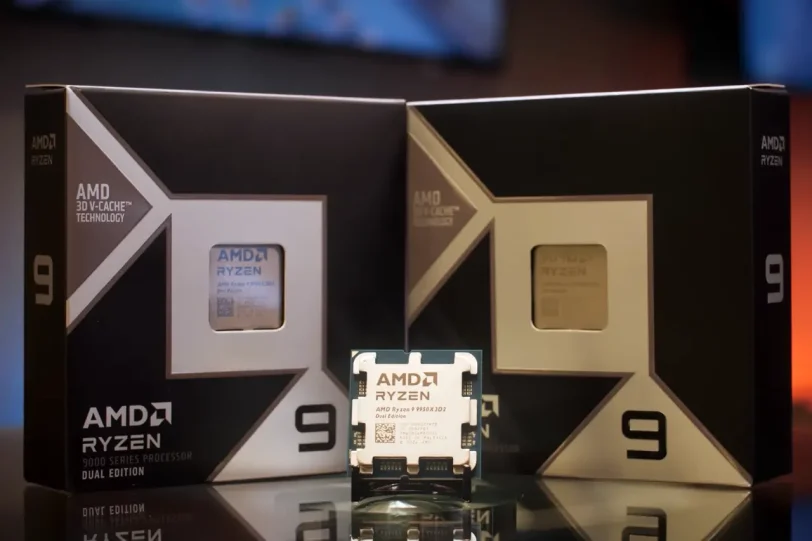 מעבד Ryzen 9 9950X3D2 (מקור AMD)