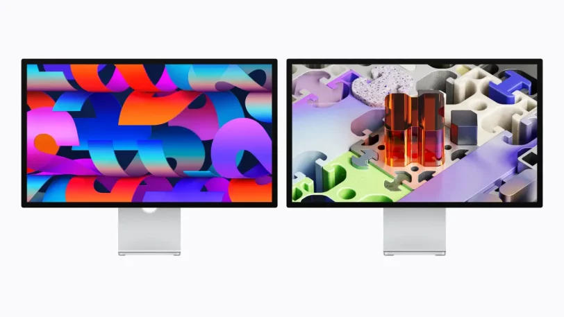 מסכי ה-Studio Display ו-Studio Display XDR (מקור אפל)