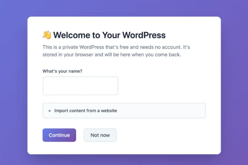 my.WordPress.net (מקור WordPress)