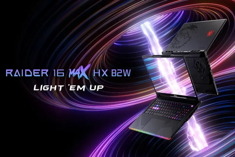 נייד Raider 16 Max (מקור MSI)