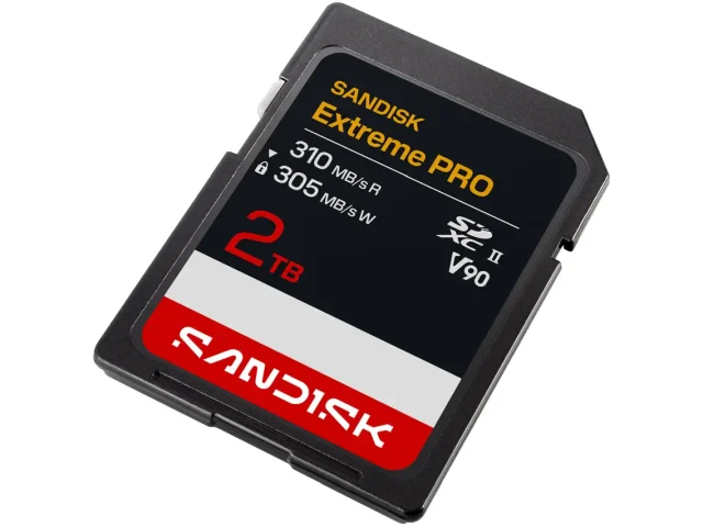 כרטיס Extreme PRO SDXC UHS-II V90 (מקור סאנדיסק)